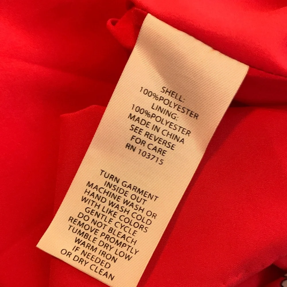 Nanette Lepore Red Floral Maxi Dress size 6 - Picture 12 of 12
